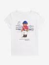 Ralph Lauren Girls Polo Bear T-shirt In White