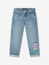 Polo Ralph Lauren Logo-embroidered Straight-leg Jeans In Blue