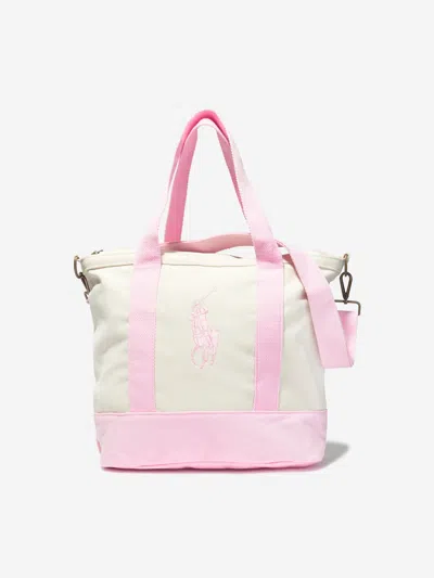 Polo Ralph Lauren Ralph Lauren Girls Polo Player Tote Bag (w:43cm) 0 - 6 Mths White