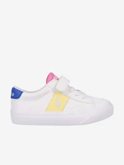 Ralph Lauren Kids' Girls Ryley Ps Trainers In White