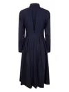 Ralph Lauren Gistal-short Sleeve-day Dress In Black