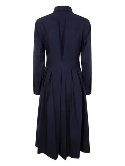 Ralph Lauren Gistal-short Sleeve-day Dress In Black