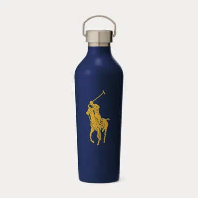Ralph Lauren Give Me Tap Big Pony Water Bottle In Blue
