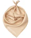 Ralph Lauren Glenplaid Square Scarf In Sand Dune