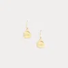 Ralph Lauren Gold-plated Pavé Logo Drop Earrings In Multi