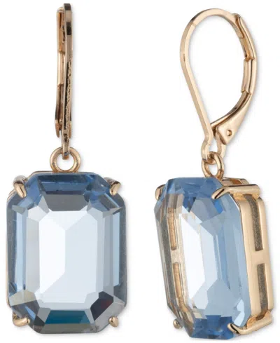 Ralph Lauren Gold-tone Crystal Stone Drop Earrings