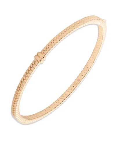 Ralph Lauren Gold-tone Herringbone Bangle Bracelet