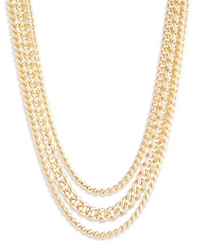 Ralph Lauren Gold-tone Multirow Collar Necklace