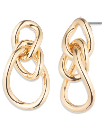 Ralph Lauren Gold-tone Open Link Drop Earrings