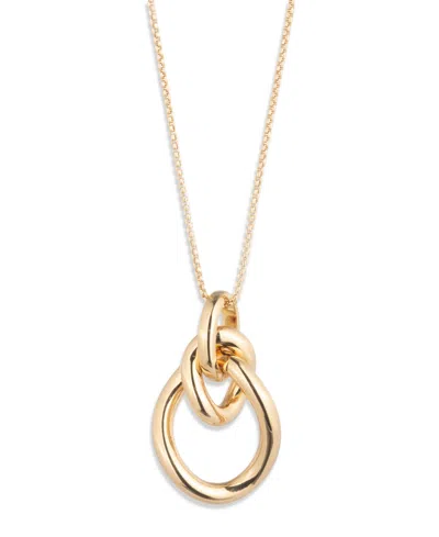 Ralph Lauren Gold-tone Slider Pendant Necklace