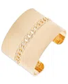 Ralph Lauren Gold-tone Statement Cuff Bracelet In Gold