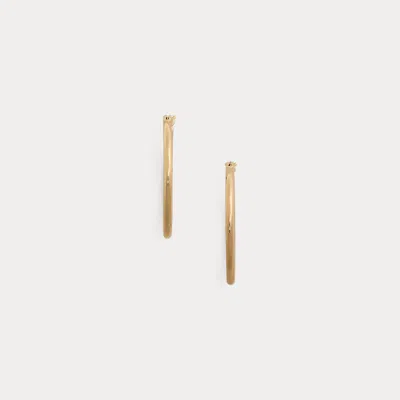 Ralph Lauren Gold-tone Hoop Earrings In Gold
