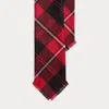 Ralph Lauren Graduate Fringe Tartan Tie In Multi