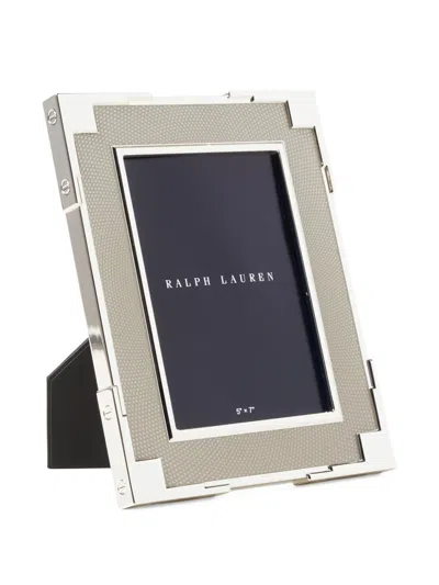 Ralph Lauren Grafton Polished Frame (34cm X 29cm) In Silver