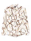 Ralph Lauren Graphic-print Shirt In Neutrals