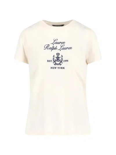 Ralph Lauren Graphic T-shirt In White