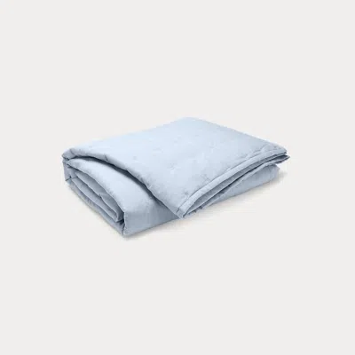 Ralph Lauren Graydon Cotton Quilt In Chambray In Blue