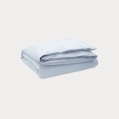 Ralph Lauren Graydon Mélange Comforter In Chambray In Blue