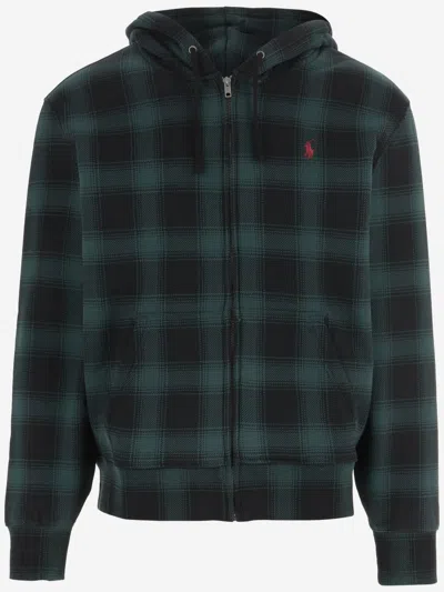 Ralph Lauren Green Check Hoodie