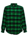 Polo Ralph Lauren Checked Buttoned Shirt In Green