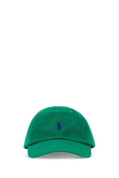 Polo Ralph Lauren Green Cotton Baseball Cap