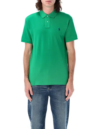 Ralph Lauren Green Embroidered Logo Polo