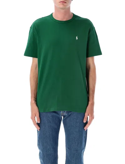Ralph Lauren Green Logo Crewneck T-shirt