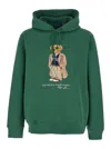 Ralph Lauren Green Logo Sweatshirt In Green