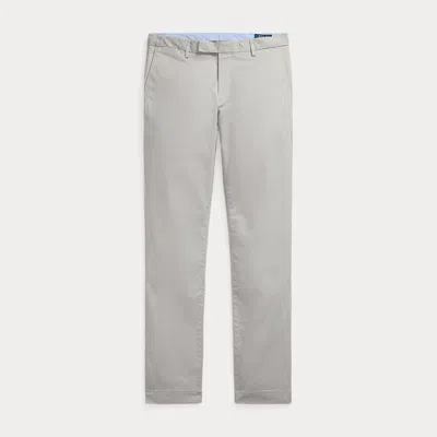 Ralph Lauren Greenwich Slim Fit Chino Pant In Gray