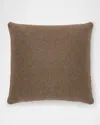 Ralph Lauren Greer Decorative Pillow, 20" Square In Brown