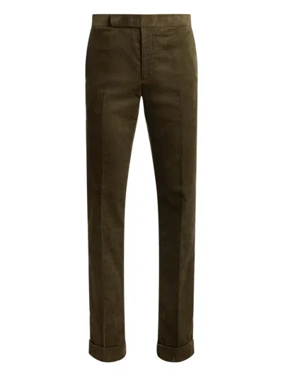 Ralph Lauren Gregory Corduroy Trousers In Brown
