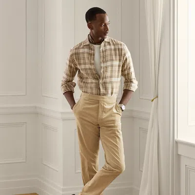 RALPH LAUREN RALPH LAUREN GREGORY HAND-TAILORED CORDUROY TROUSER