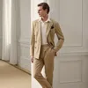 Ralph Lauren Gregory Hand-tailored Wool Suit Trouser In Neutral