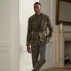 Ralph Lauren Gregory Hand-tailored Wool Trouser In Gray