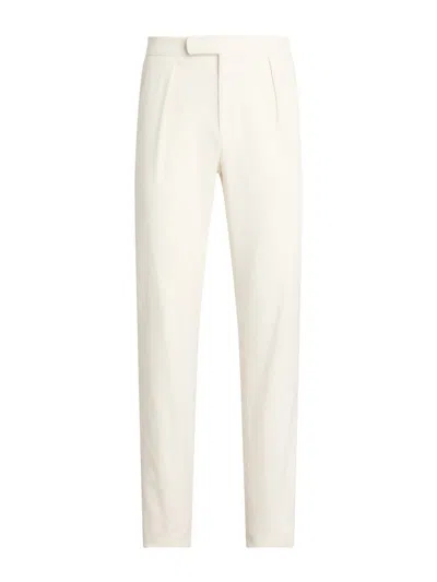 Ralph Lauren Gregory Trousers In White
