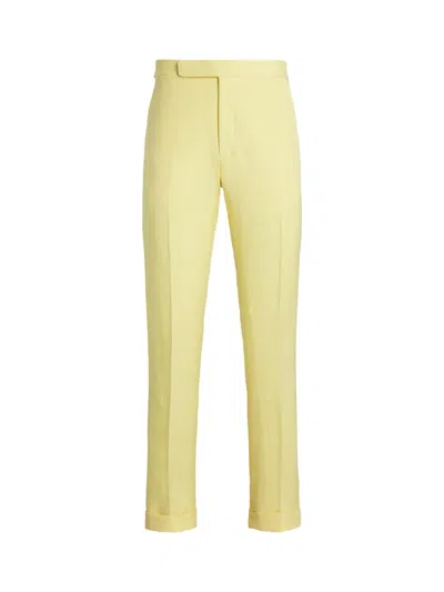 Ralph Lauren Gregory Trousers In Yellow