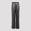 Polo Ralph Lauren Ralph Lauren Leather Pant In Grey