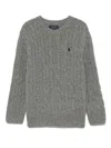 Polo Ralph Lauren Polo Pony-motif Sweater In Grey