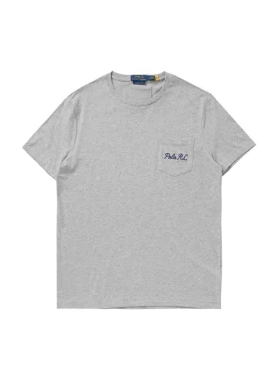 Ralph Lauren Grey Cotton T-shirt