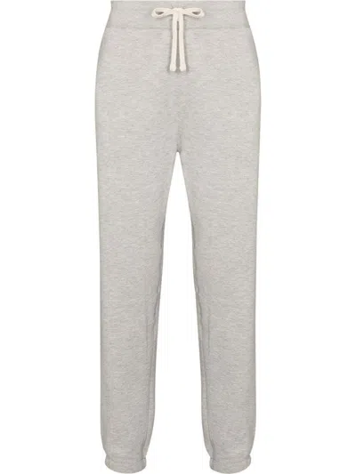 Ralph Lauren Grey Cotton Trousers In Gray