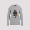 Ralph Lauren Bear Graphic Knitwear Ribbed Finish