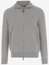 Ralph Lauren Grey Logo Jacket In Gray