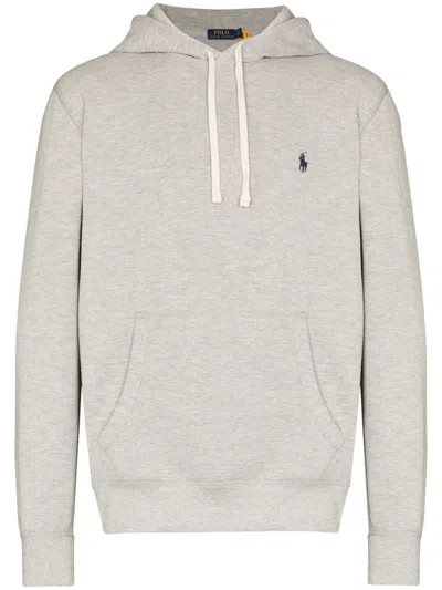 Ralph Lauren Grey Logo Sweatshirt In Gray