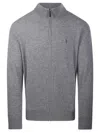 RALPH LAUREN GREY WOOL SWEATER