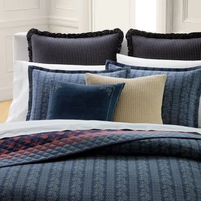 Ralph Lauren Griffin Throw Pillow In Blue