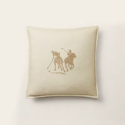 Polo Ralph Lauren Griffith Throw Pillow In Brown