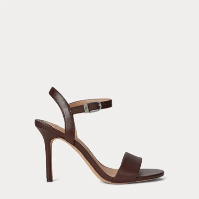 Ralph Lauren Gwen Nappa Leather Sandal
