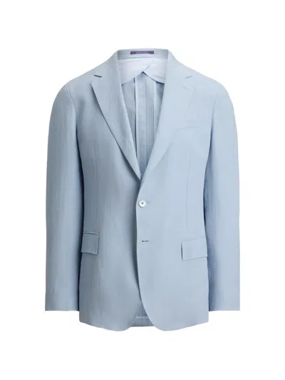 Ralph Lauren Hadley Two-button Blazer In Blue