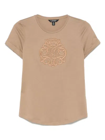 Ralph Lauren Hailly T-shirt In 褐色