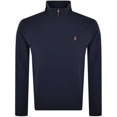 Ralph Lauren Half Zip Sweatshirt Navy